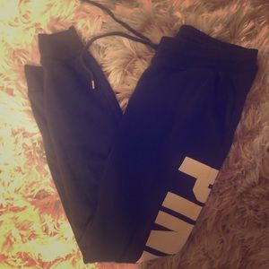Black joggers